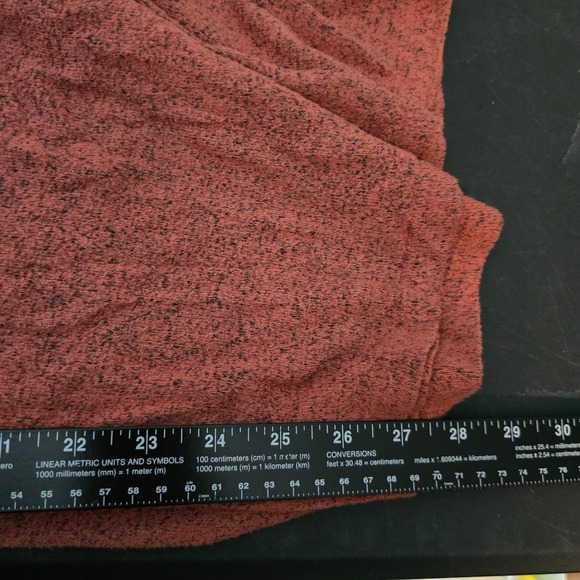 Wonderly Studio Women's 3X Lounge Pants Wide Leg Knit Rust Speckled Casual - Picture 8 of 9